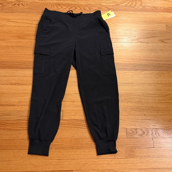 All in Motion Black Joggers Track Pants - Picture 11 of 12